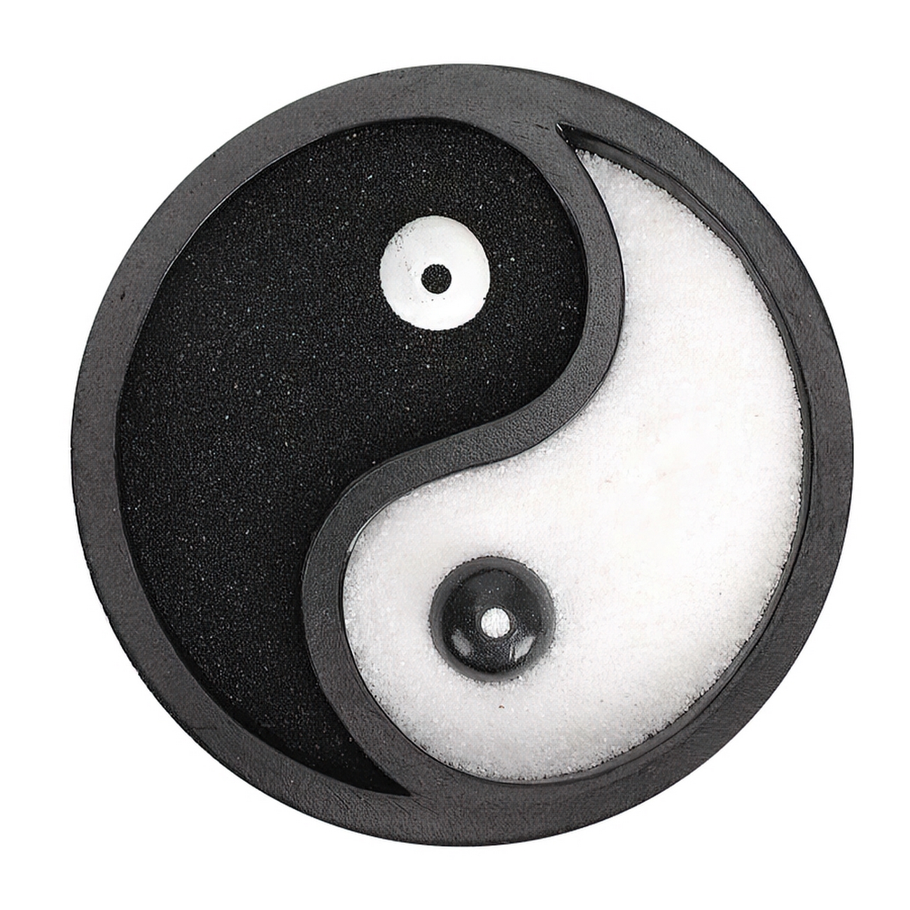 Yin Yang Jardin Zen Porta Incienso Equilibrio